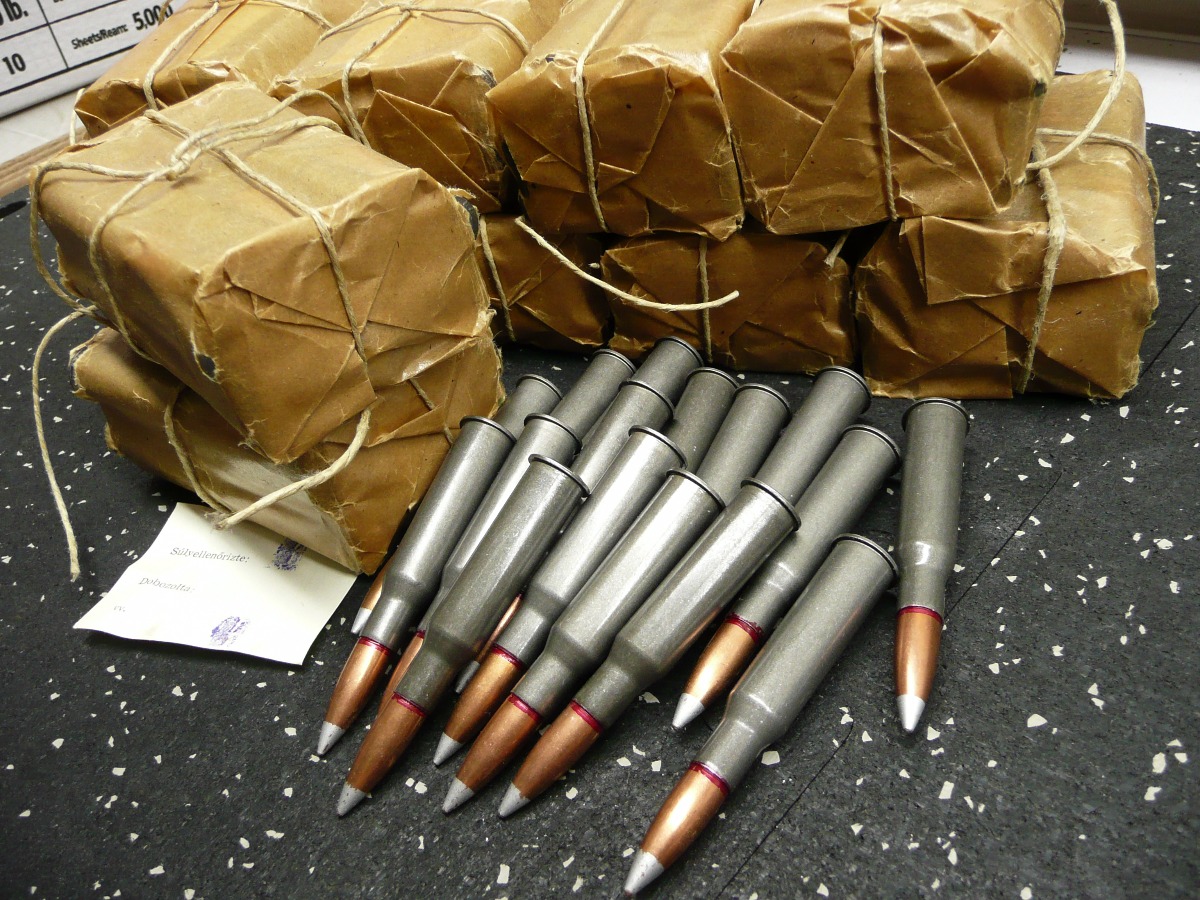 Hungarian 7.62x54R LPS Ball, Surplus, 236 Rounds.